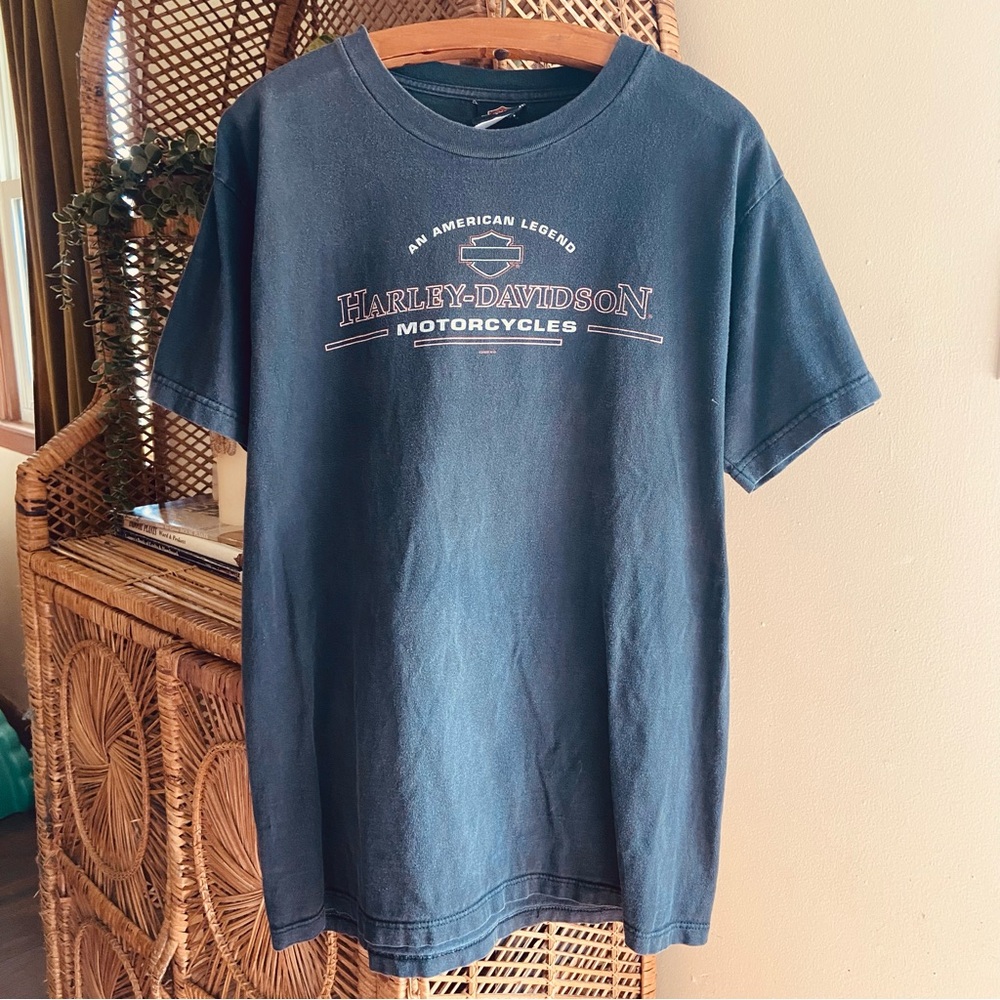 Vintage Y2K Harley Davidson Biker Tee